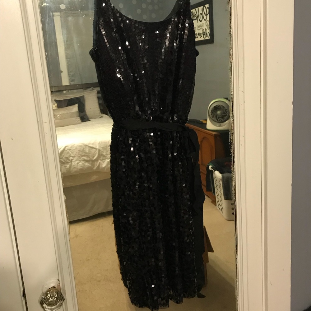 Express sequin dress